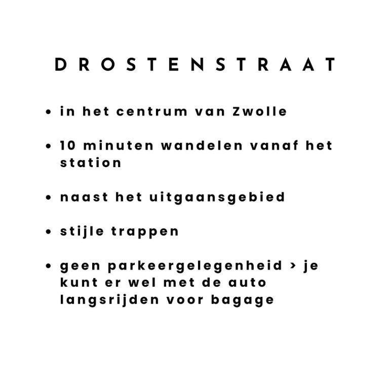 Drostenstraat 5 Zwolle  Exterior foto